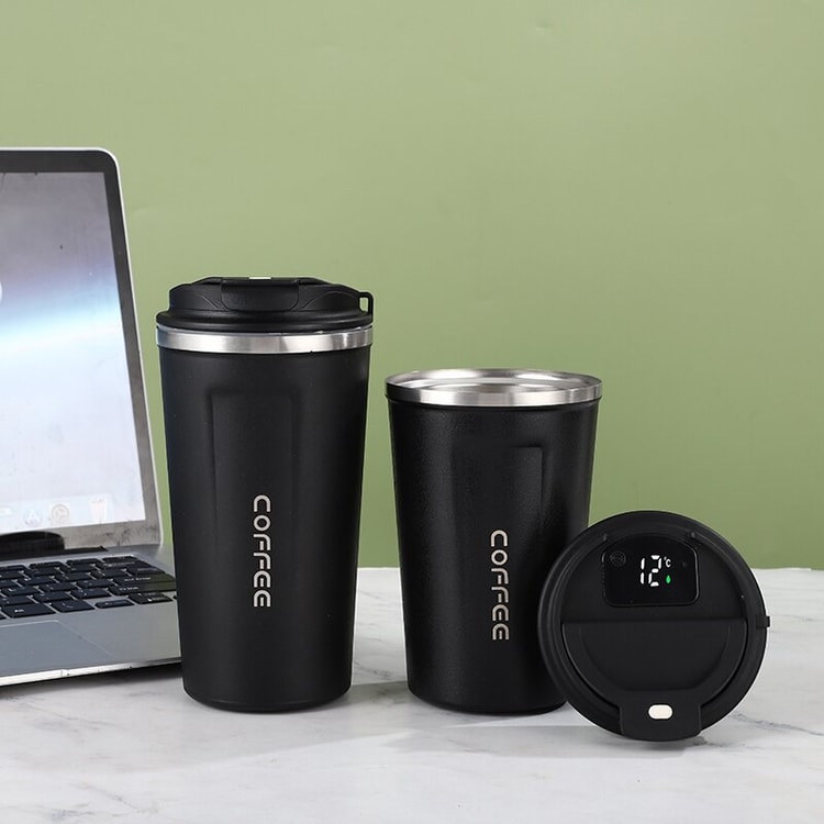 Smart Coffee Tumbler Thermos Cup with Intelligent Temperature Display 510ML