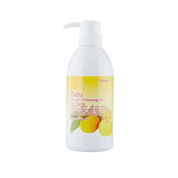 [일본 직배송] NURSERY 유자 수딩 메이크업 리무버 젤 500ml