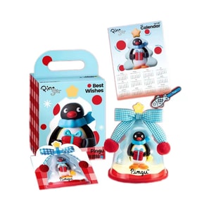 [중국에서 온 다이렉트 메일] FOXTAIL 핑구 소원 벨 장식 램프 충전식 야간 조명 침실 기숙사 침대 옆 생일 선물 발렌타인 데이 선물 소원 램프 1*|예상 도착 시간 3-4주