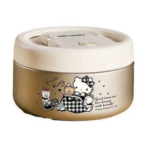 【香港直送】韓國NEOFLAM Sanrio家族系列保溫飯盒Hello Kitty款 400ml 304不鏽鋼