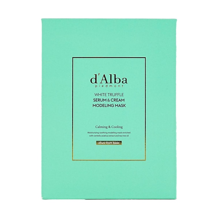 韩国D'ALBA黛尔珀 白松露精华乳霜塑形面膜 4套装 #舒缓降温 4