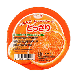 日本TARAMI 多汁橘子果凍 230g【含真實果肉】【清爽解膩】