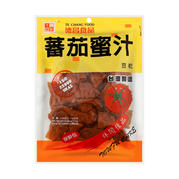 Tomato Dried Bean Curd 115g