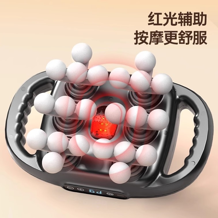 【中国からの直送】AUX ヘッド筋膜ガン 筋肉マッサージャー 22ヘッド筋膜ガン 多機能ネックマスクガン フロストグレー 3