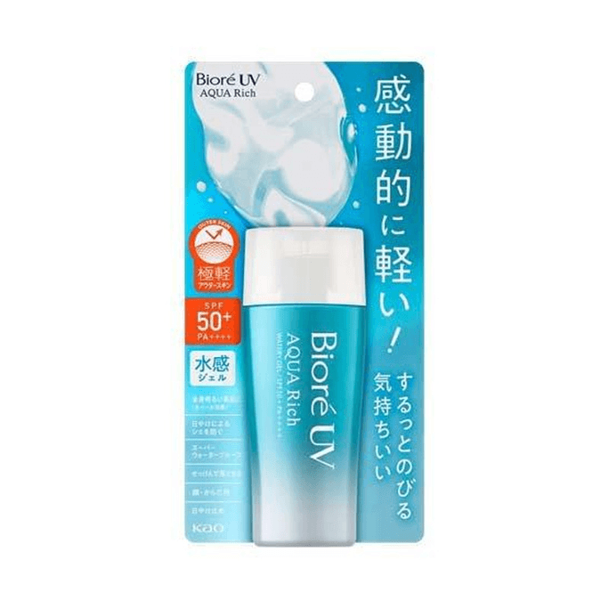 Biore UV AQUA Rich Water Gel 70g SPF50+/PA++++