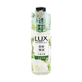 Botanical Essence Shower Gel with Freesia & Tea Tree Oil SPA Body Wash 19.4 oz. – Silicone-Free Long-Lasting Fragrance