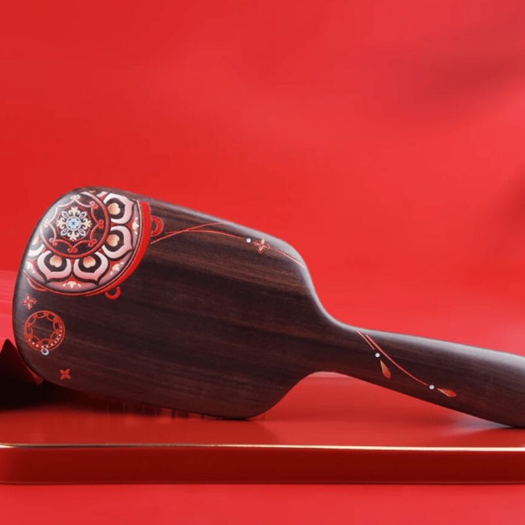 TAN'S 丹母江四悦エアバッグコーム（永遠の幸福） - 頭皮マッサージ用のコーム1本。 5