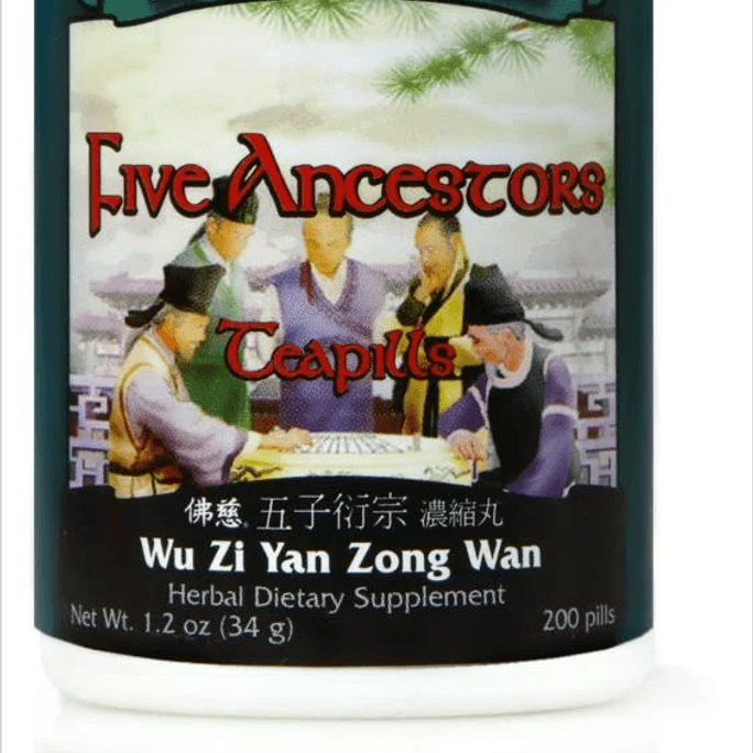 Five Ancestors Teapills Wu Zi Yan Zong Wan 200 Pill/bt