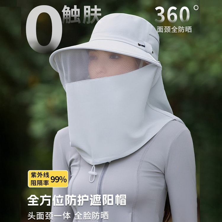YAMEE Safety Face Shield Protection Hat from Germs, Anti Saliva Splash Fog UV Bucket Hat with Removable for Travel Outdoor Activities Face Isolation Anti-Pollution Hat, White, One Size