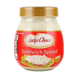 Sandwich Spread, 7.44 fl oz【Creamy Smooth Easy-Spread Texture】
