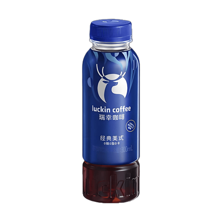 中國直郵】 瑞幸咖啡經典美式300ml*1瓶即享咖啡飲料瓶裝- Yami