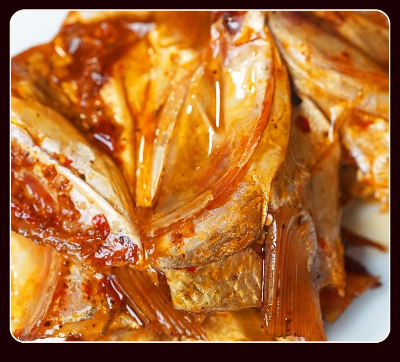 湘岳 【店庆大促】鱼下巴即食鱼嘴巴湖南特产【剁椒味】鱼嘴新鲜辣味鱼麻辣小吃小包装【内5包】约125克*1袋
