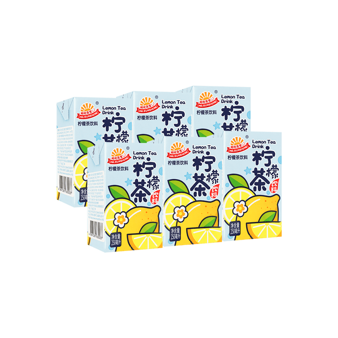 【Value Pack】Lemon Tea - 6 Packs* 8.45fl oz