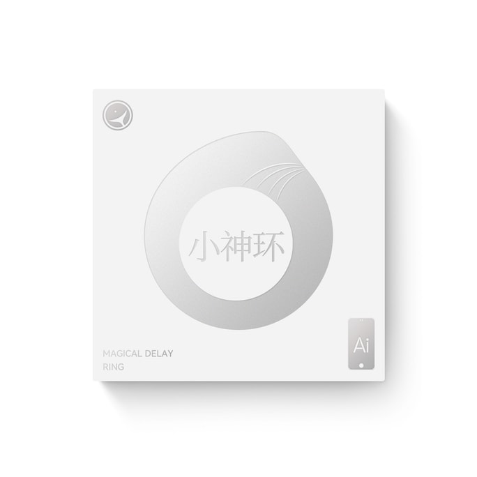 【中国直邮】羞羞哒 小神环锁精环(Ai版) 男用震动训练器成人情趣性用品