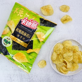 台湾卡迪那 薯片 洋芋片 和风烧海苔味 115g
