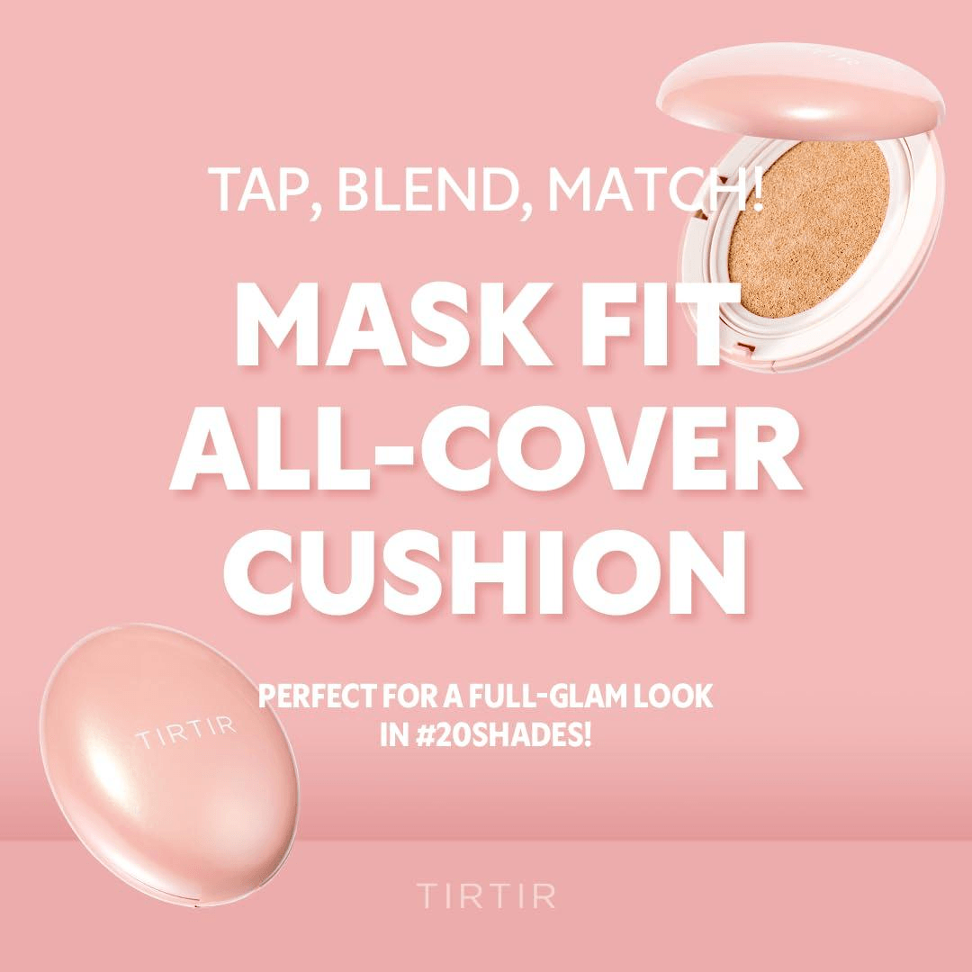 Mask Fit All Cover Cushion - 6 Colors 17C Porcelain - Yami.com