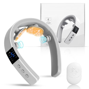 Neck Massager for Pain Relief Deep Tissue,Electric Portable Neck Massager with Heat for Women Men 1 each