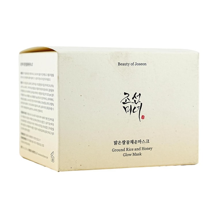 韩国BEAUTY OF JOSEON朝鲜美女 大米蜂蜜焕亮面膜 150ml 美白提亮 磨砂颗粒去角质 镇静保湿弹力 7