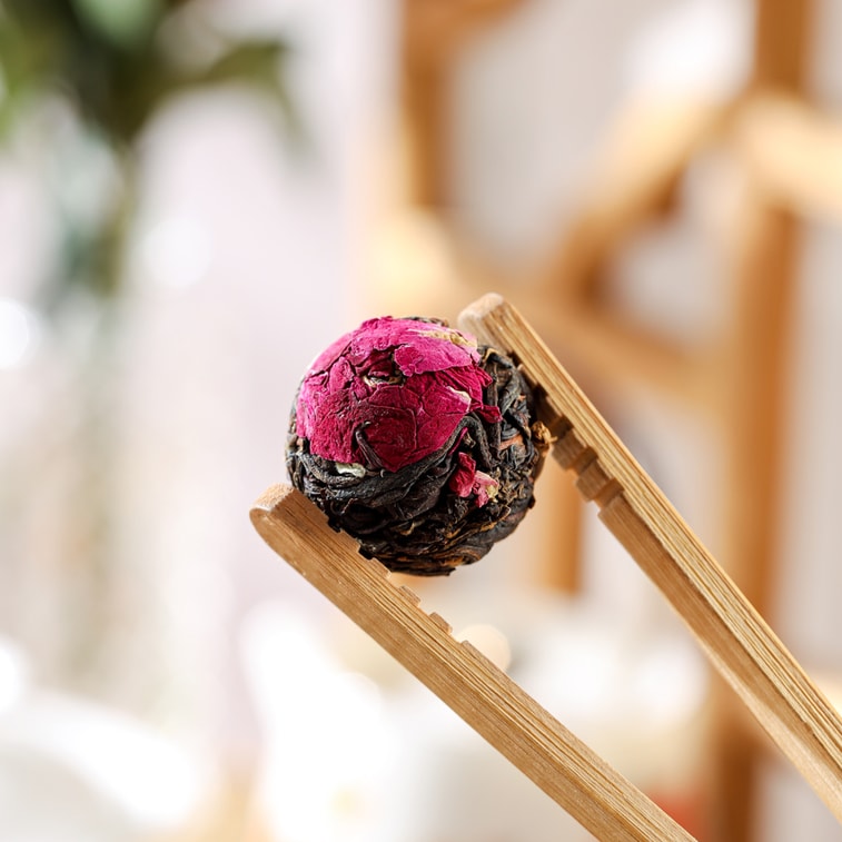 Yunnan Specialty Flower Tea Dragon Ball Dian Hong Rose Black Tea 400g 14
