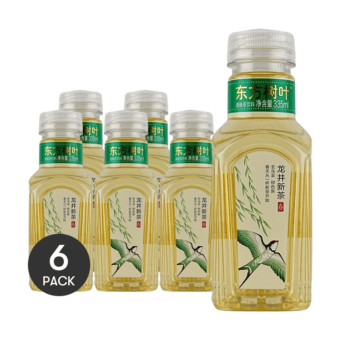 農夫山泉 東方樹葉 龍井新茶 335ml *6【6份超值裝】【季節限定 手慢無!!】【0糖0卡0脂】