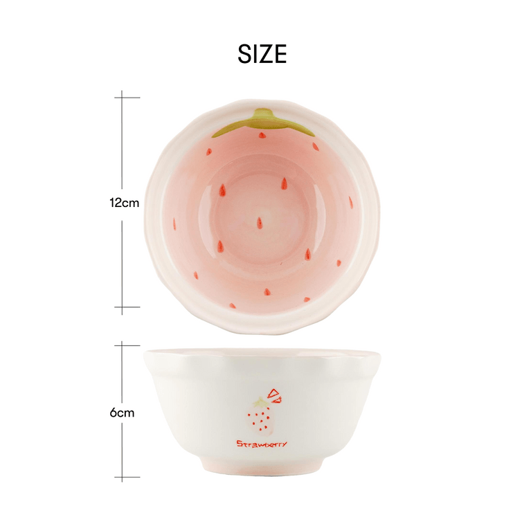 Bol à riz Série Fraise 4,75" 6