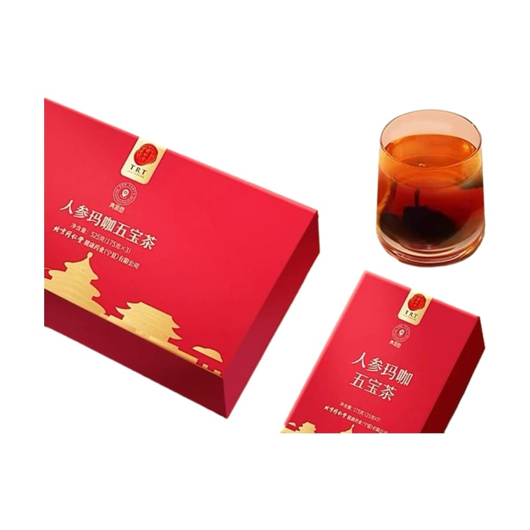  北京同仁堂 人参玛咖五宝茶525克 3
