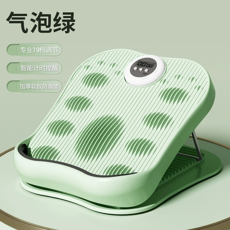 【中國直郵】 親太太 拉伸板斜踏板小腿拉伸器瘦腿運動拉伸站立健身壓腿部輔助器材 綠色一個裝