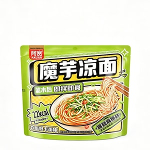 阿宽 魔芋凉面 223g*1袋 低脂凉皮免煮速食低卡冷面凉拌即食凉粉宿舍方便食品