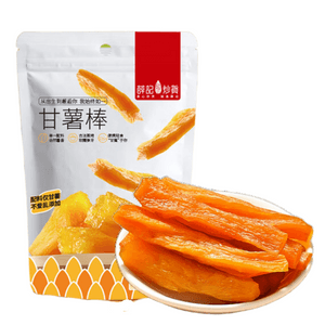 Sweet Potato Sticks 70g*4 Packs, Dried Sweet Potato Strips, Original Flavor, Healthy Snack