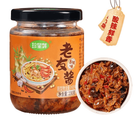 Nanning Authentic Guangxi Old Friend Sauce for Cooking Noodles, Stir-frying, Mixed Rice and Noodles, 230g*1 bottle