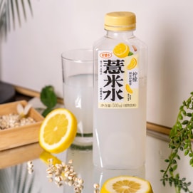 好望水 柠檬薏米水 500ml *6【6份超值装】【低卡0脂0蔗糖】