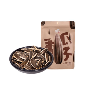 【中国直邮】 张笨仁 大颗粒葵花籽休闲零食炒货年货香瓜子108g*1袋