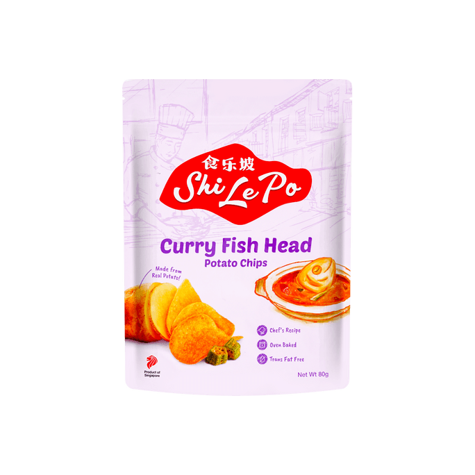 Curry Fish Head Potato Chips