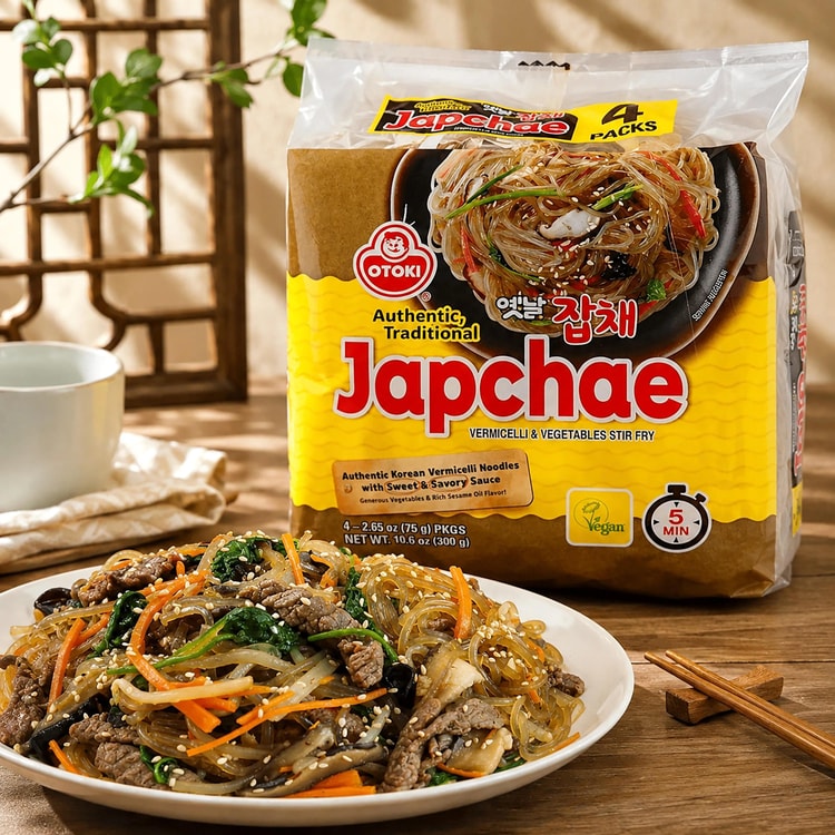 OTTOGI / OTOKI Japchae Vermicelli & Vegetables Stir Fry - Korean