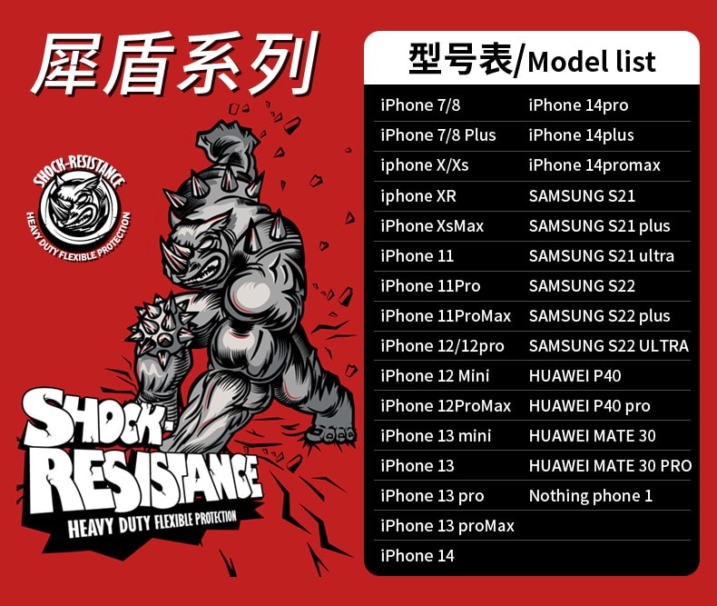 【中国直邮】 RAMBLE 苹果手机壳 防摔壳 透明 气囊手机套 适用于 苹果手机壳 适用于苹果iPhone14plus/个 防摔壳 透明 气囊手机套iPhone14plus