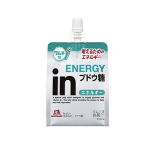 【日本直邮】 日本 MORINAGA森永 制果 in能量果冻 补充葡萄糖 汽水味 180g