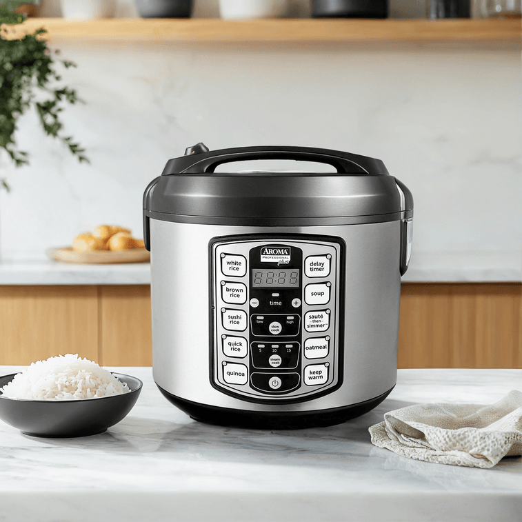 【Low Price Guarantee】20-Cup Digital Display Rice Cooker Slow Cooker and Food Steamer ARC-5000SB (1 Year Warranty) 11