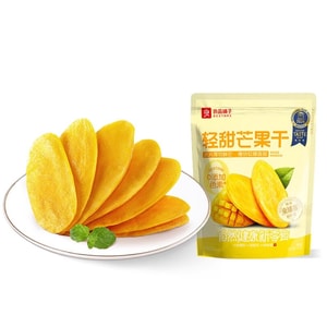 량핀샵의 은은하게 달콤한 망고 슬라이스, 건과일, 설탕에 절인 과일, 간편 간식, 80g/봉지