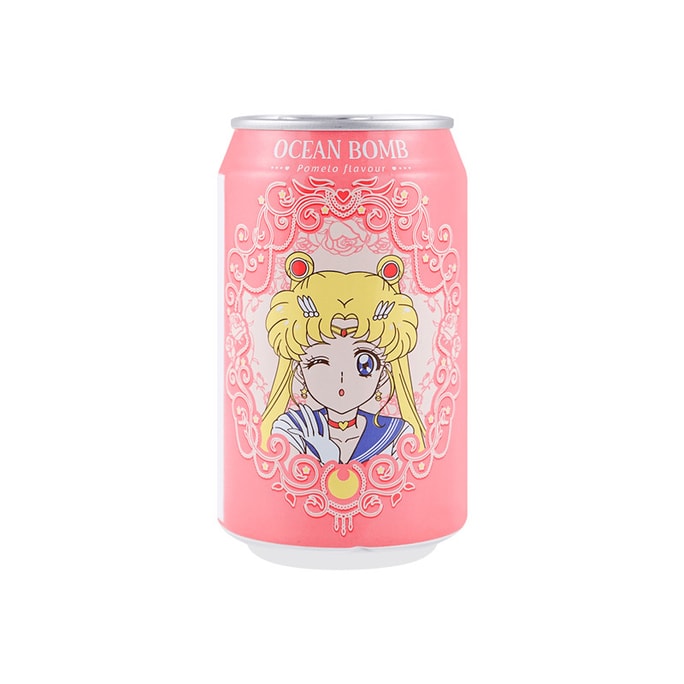 Sailor Moon Sparkling Water - Pomelo Flavor 11.15fl oz