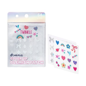 [한국 직배송] 올리브영 케어플러스 울트라씬 쉬머링 컨실러 패치 (64매) - 인스타그램 스타일