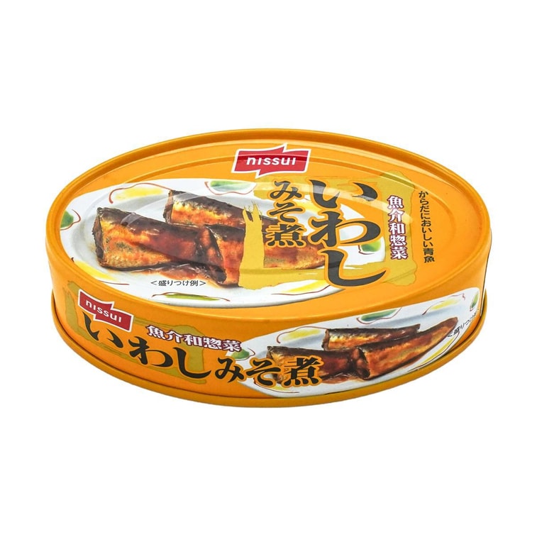 Japanese Miso Sardine Fish Can ,3.53 oz【Ready To Eat】【For Rice,Noodles and Lunch Box】 4