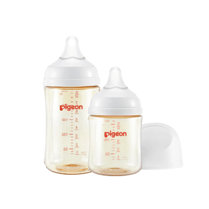 PPSU Nursing Baby Bottle Wide Neck | Easy To Clean | 5.4 & 8.1 Oz Includes SS & M Nipples