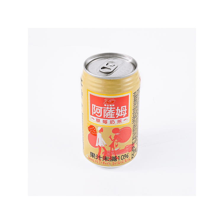 아쌈 딸기 밀크티 340 ml 4