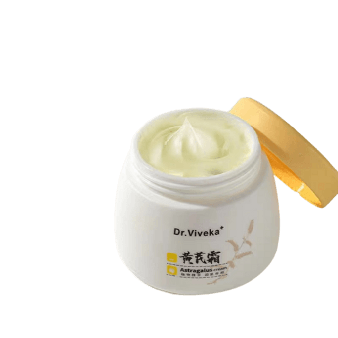 【中国直送】DR.VIVEKA レンゲクリーム ビタミンEミルクで肌の黄ばみを取り除き、明るく美白に、黄社国産フェイシャルクリームで季節の変わり目の赤みや敏感肌を和らげます 50g