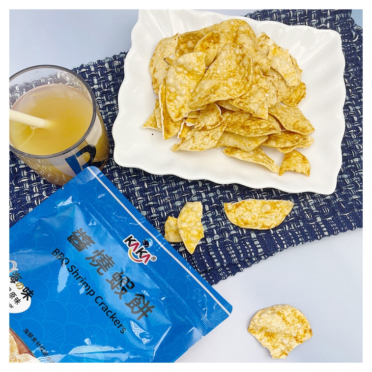 台灣 連華食品 [直送] 康是美專區 醬燒蝦餅(和風原味) 40g 5