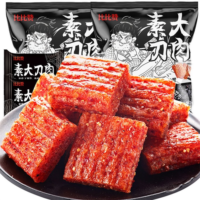 [중국에서 온 다이렉트 메일] 비비잔 채식 단검 고기 방지 매운 스트립 8090 어린 시절 향수를 불러일으키는 스낵 스낵 36 작은 팩