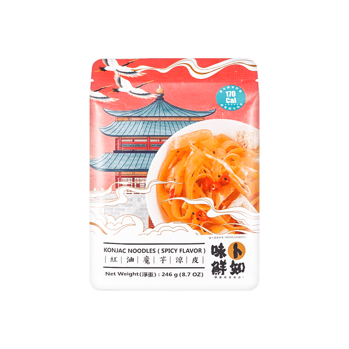 Konjac Cold Noodles Spicy Flavor Growth 246g