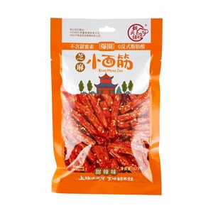 翻天娃 芝麻小麵筋 辣條 甜辣味 101g【懷舊點心】【湖南特產】