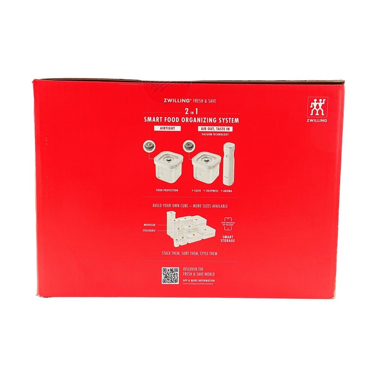 CUBE Set, S/M / 12-pc, transparent-white 19