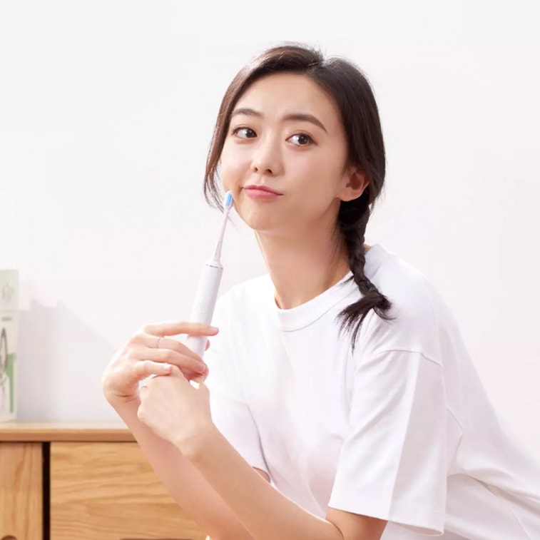 【中国直送】Xiaomi Youpin Xiaoshi ソニック電動歯ブラシ ホワイト 1本/箱 5